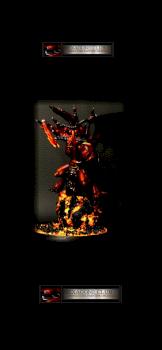 Warhammer A.O.S AZHEL Khorne Deamon Prince. by Hexagone Club