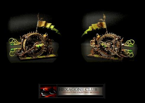 Warhammer Battle Roue Infernale Skaven . by Hexagone Club