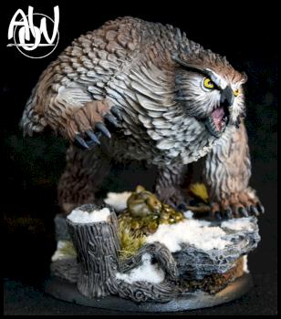 Nolzur's Marvelous Miniatures Owlbear by TheDoctor