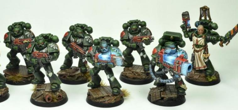 Dark Angels Tactical Squad from Dark Vengeance by Patchoro