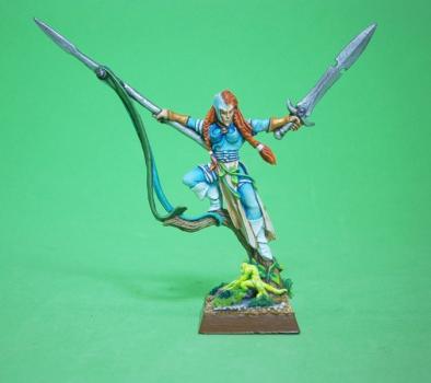 Wood Elves Shadowdancer by Taverna Painting Studio