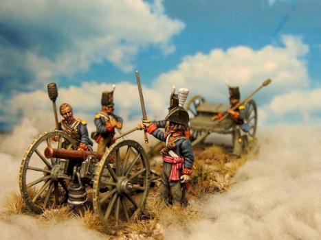 28 mm Victrix british artillery by Thau