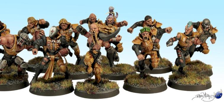 Human Bloodbowl Team by BenSquig