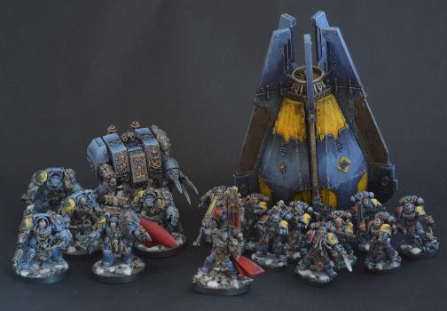 SPACE WOLVES ARMY RAGNAR BLACKMANE STRIKE FORCE SPACE MARINES by bevulf