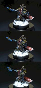 Space Wolves Krom Dragongaze by Flameon