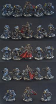 SPACE WOLVES WOLF GUARD TERMINATORS SPACE MARINES by bevulf