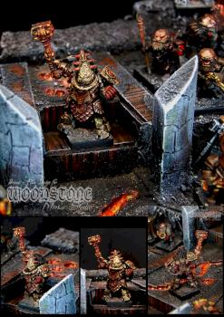 Chaos Dwarfs Warlord 2 by Woodstone