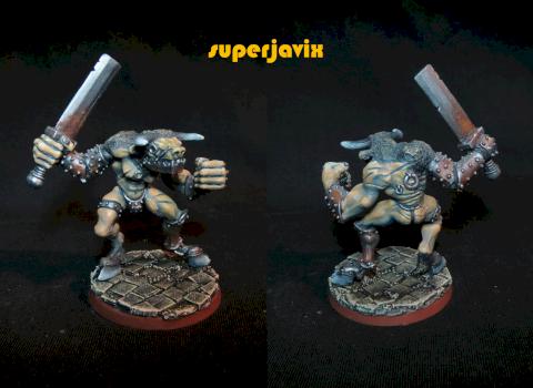 Advanced Heroquest Minotaur by superjavix