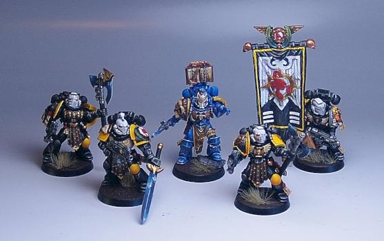 Sevrin Loth and Honour Guard by PowerhouseMiniatures