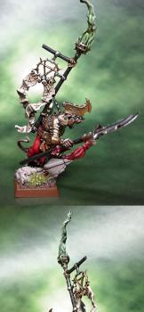 Skreet Vermin - Skaven Warlord (Island of Blood) by red gobbo