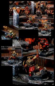 Dwarfs Warlord 1 by Woodstone