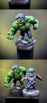 Chibi Hulk Smash! by Musha