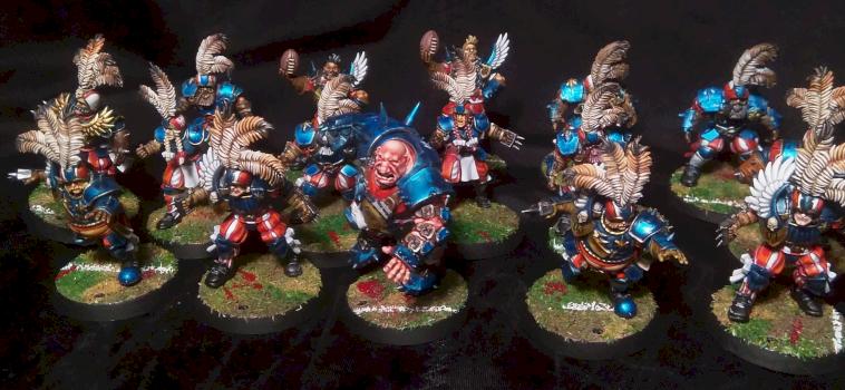 Blood Bowl Imperial Noble Team by Whiskysour