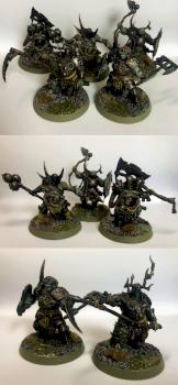 Putrid Blightkings unit #2 by Graishak