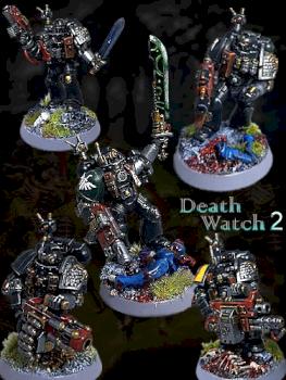 Death Watch veteran Kill team squad 2 by ronin074