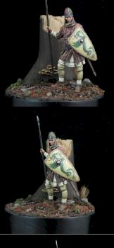 Norman Warrior 54 mm, Battle of Hastings by SzymonR