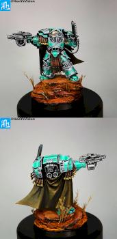 Sons of Horus Terminator Captain by HooY