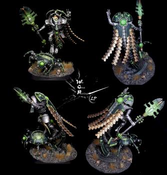 Forgebane - Necrons Cryptek Warhammer 40K by CroWarGamePainting