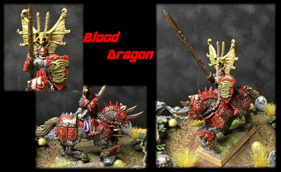 Blood Dragon on Chaos Steed by Graishak