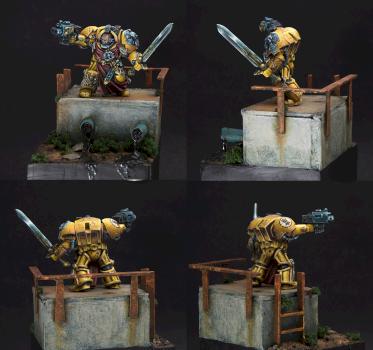 Imperial fist Captain by bortesnor