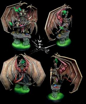 Lord of Contagion - Demon Prince Combination by CroWarGamePainting