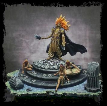 Lion Knight Kingdom death monster by Pierba