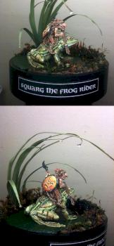 Squarg the frog rider by ten ball