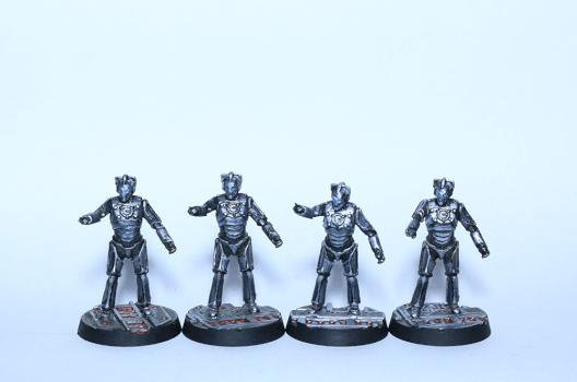 Doctor Who Cybermen by dlent