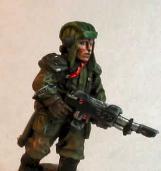 Imperial Guard Penal Legion Tank Crewman by DukeSparta