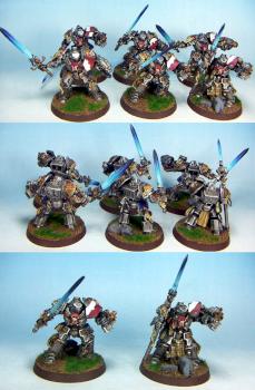 Grey Knight Terminators by GretchinDeathKommand