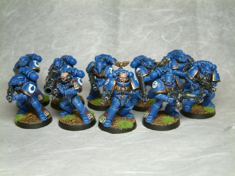 ULTRAMARINES TACTIAL SQUAD by taipan