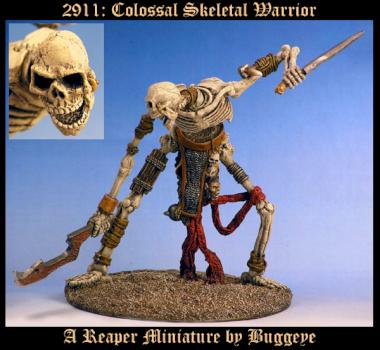 2911: Colossal Skeletal Warrior by Buggeye