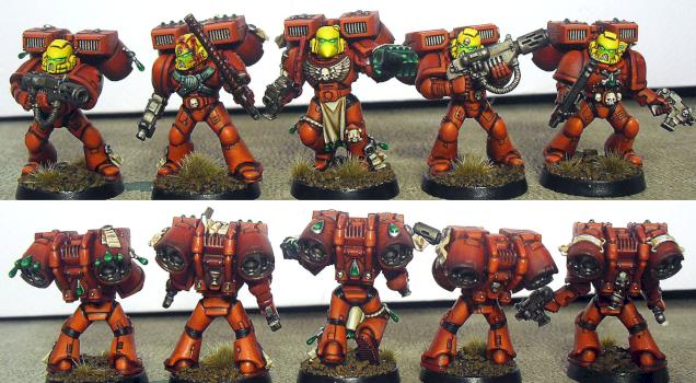 Blood Angels Assault Squad by MrPickles