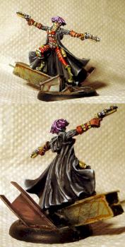 Malifaux Gunsmith female by krax