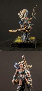 Valise, Dark Elf Tunnel Ranger by StillLifeMiniatures