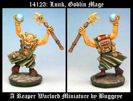 14123: Lunk, Goblin Mage by Buggeye