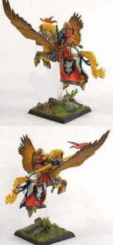 Bretonnian Hero on Pegas by pucis