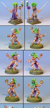 Blood Bowl Amazon Team by Wappellious