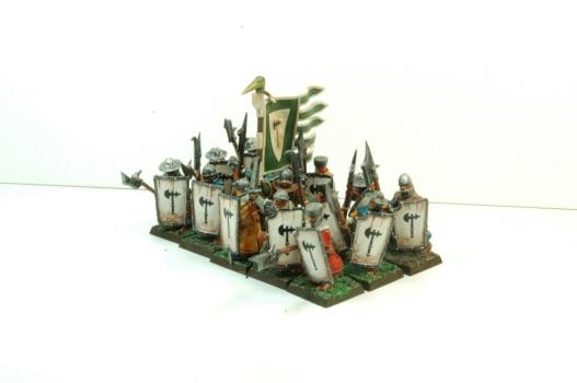 15 Warhammer Bretonnian Men at Arms (Brionne) by Voulge