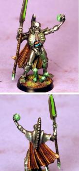 Necron Lord with Resurrection Orb by paint me