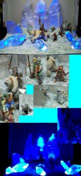 Ice Cave Diorama by Yarmuck