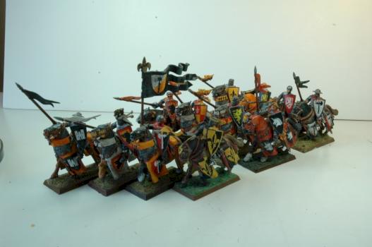 12 Warhammer Bretonnian Knights by Voulge