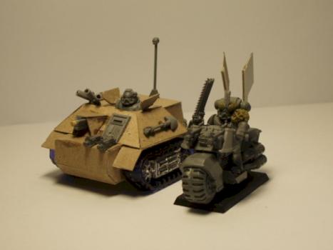 converted attack bike "tankietka" by tymcio5