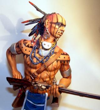 Indian bust by Prockape1