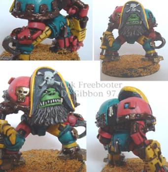 Ork Freebooter by dr gibbon