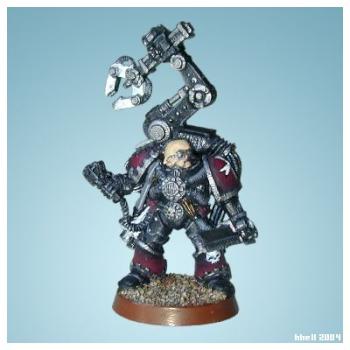 Black Templar Techmarine by hhell