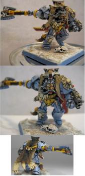 Logan Grimmar Chapter Master of the Space Wolves by Blackmane