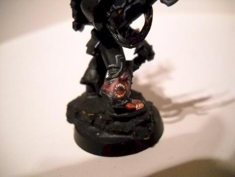 slaanesh leg armour not finished, but so far..... by WARMASTER1