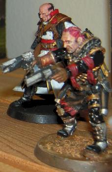 Eisenhorn und Slick von Inquisitor 54mm by Paule