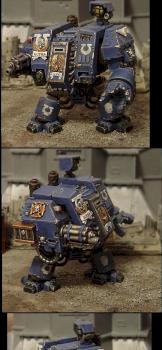 Ultramarine Dreadnought by buffnerd